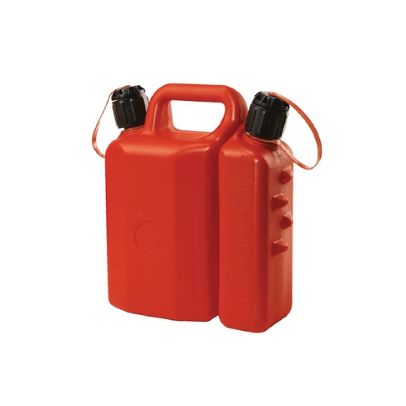 JERRICAN PLASTIQUE DOUBLE USAGE 3.5L+1.5L